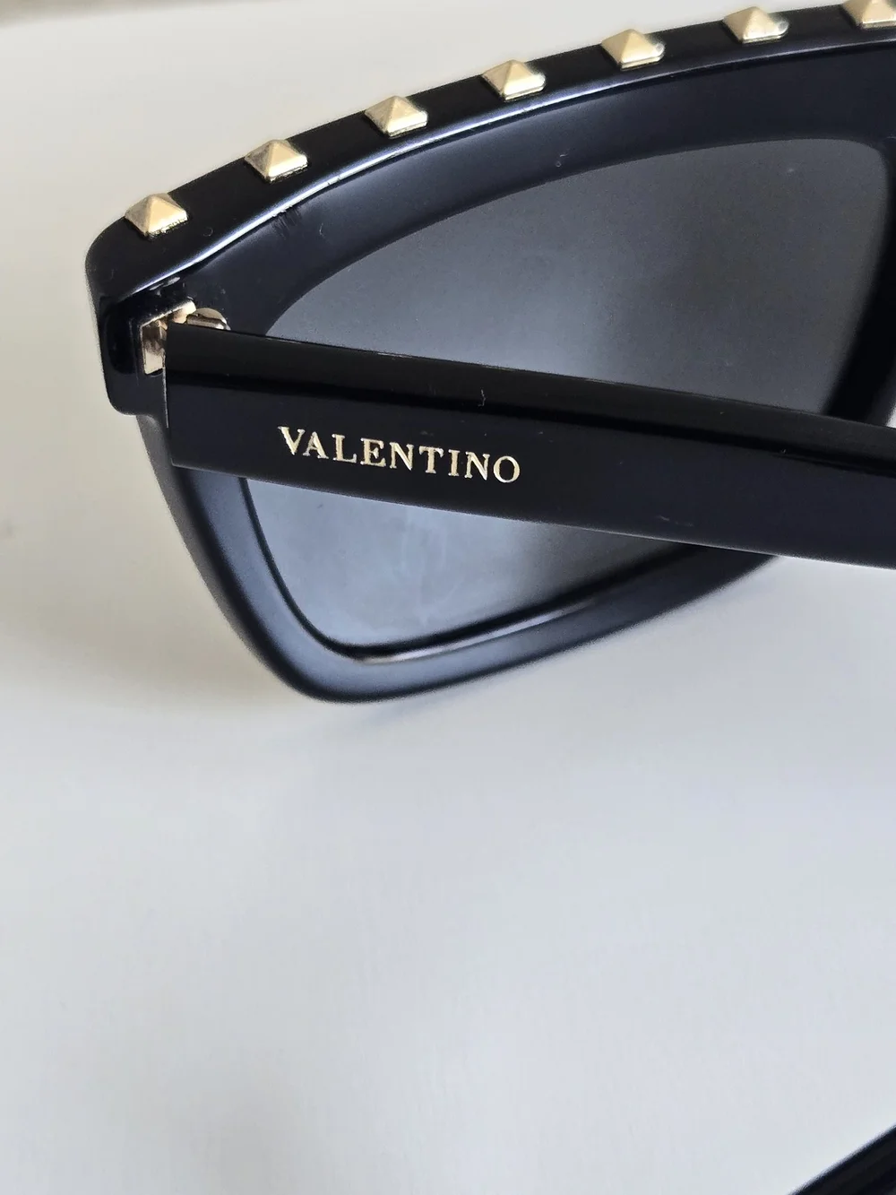 Valentino Rockstud Sunglasses Black VA 4010 5001/87 Designer Shades Italy 51mm